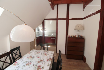 Charming rooftop apartment in villa for rent 2nd district Törökvész