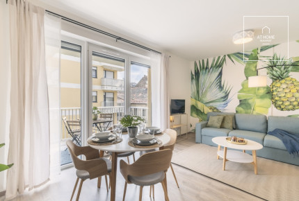 Newly built 51 sqm apartment on the 2nd floor in District VIII, Corvin Quarter