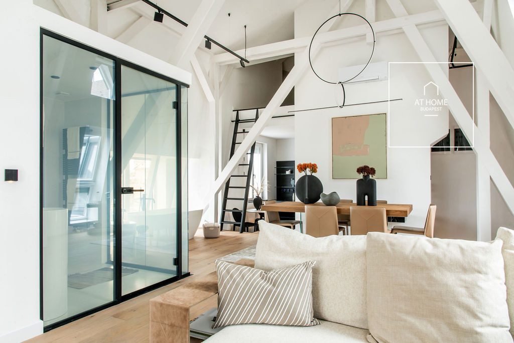 Exkluzív Luxus Loft Lakás eladó Budapest Belvárosában