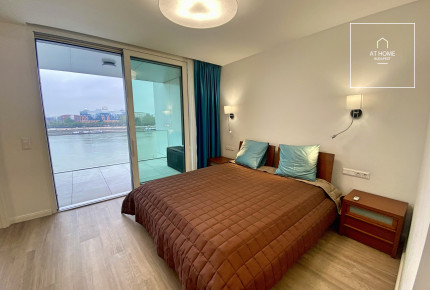 Panoramic  1-Bedroom Apartment with Danube view for rent in district IX