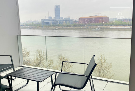 Panoramic  1-Bedroom Apartment with Danube view for rent in district IX