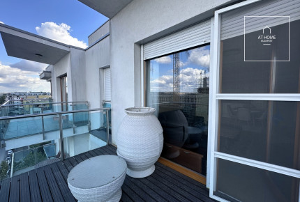 Premium two-bedroom apartment for rent in the 13th district of Budapest, Marina part.