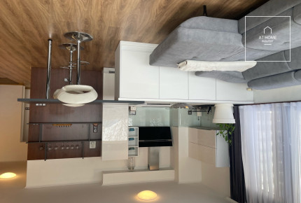 Danube-side three-bedroom apartment for rent Budapest XIII. district, Marinapart