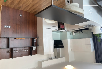 Danube-side three-bedroom apartment for rent Budapest XIII. district, Marinapart