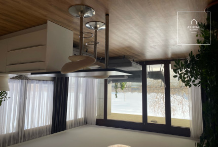 Danube-side three-bedroom apartment for rent Budapest XIII. district, Marinapart