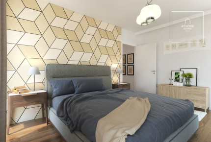 Luxury penthouse with view is for rent in the 2nd district of Budapest