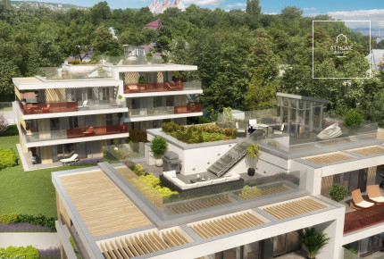 Luxury penthouse with view is for rent in the 2nd district of Budapest