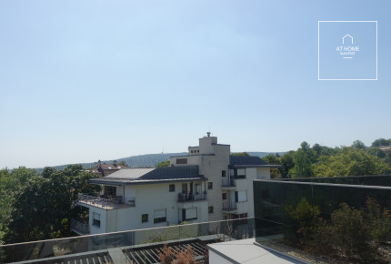 Luxury penthouse with view is for rent in the 2nd district of Budapest