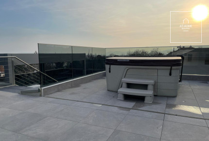 Panorámás prémium penthouse bérbeadó a 2. kerületben, Budapesten
