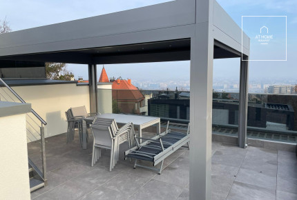 Panorámás prémium penthouse bérbeadó a 2. kerületben, Budapesten