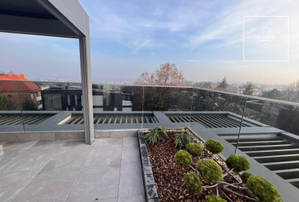 Panorámás prémium penthouse bérbeadó a 2. kerületben, Budapesten