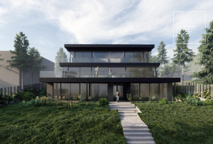 Newly-built minimal style family house for sale, Budapest, district 12.