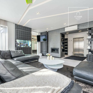 Luxury 3-bedroom penthouse apartment in District II, Rózsadomb available for rent