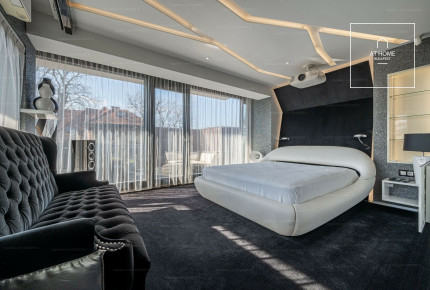 Luxury 3-bedroom penthouse apartment in District II, Rózsadomb available for rent