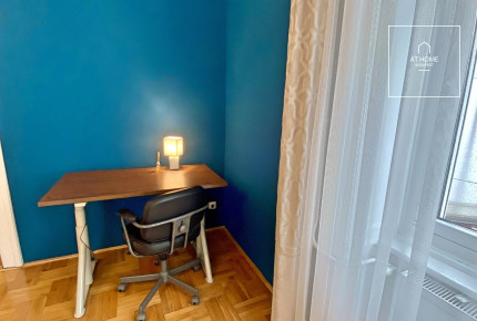 Sunny 105 sqm two-bedroom apartment in District II, Víziváros
