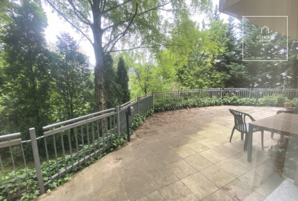 3 bedroom apartment with huge terrace and garden connecton for rent Budapest II. district, Szépilona