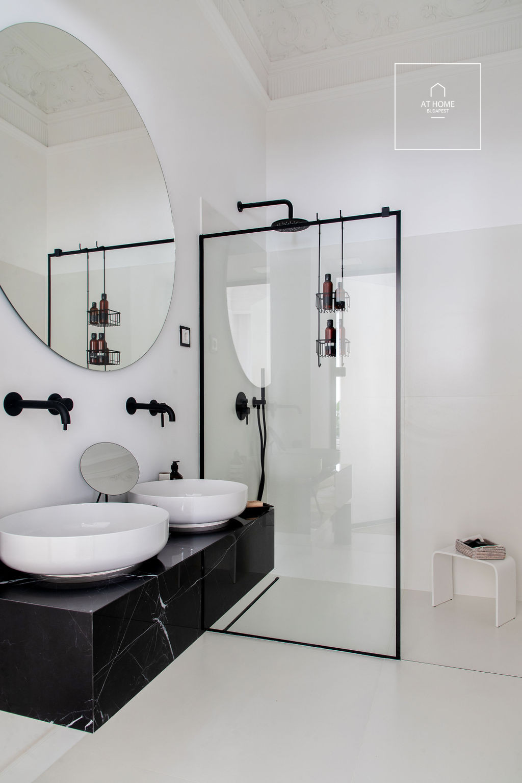 Elegant two-bedroom apartment is for sale in Budapest 6th district, next to Opera House