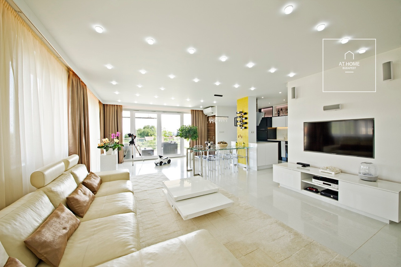 Modern two bedroom apartment for rent in Budapest II. district Zöldmál