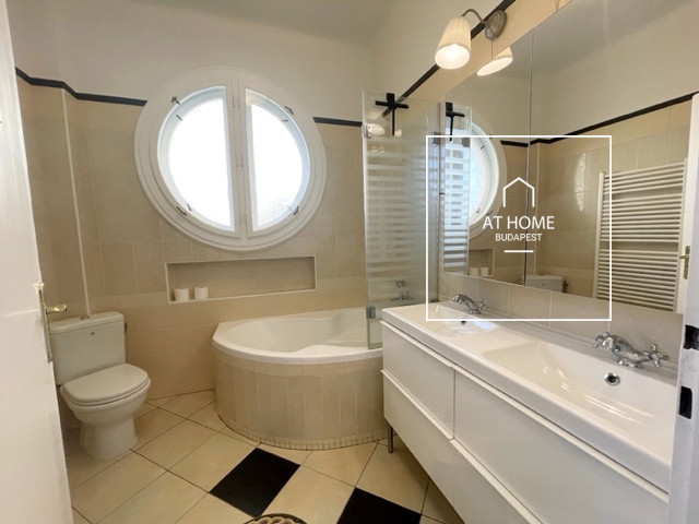 Exclusive semi-detached house for rent Budapest II. district, Pasarét