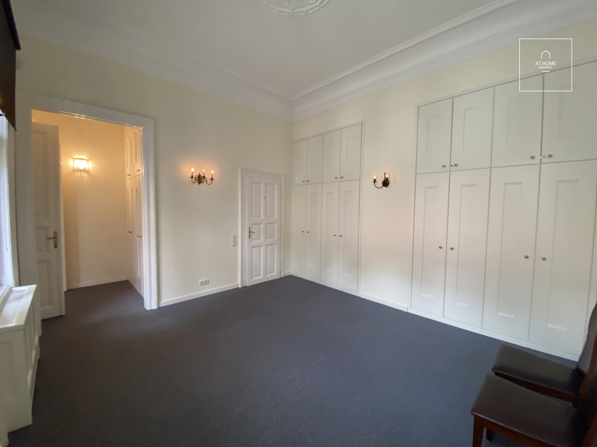 Sunny apartment for rent, also suitable for an office, Budapest VI. district Diplomatic Quarter