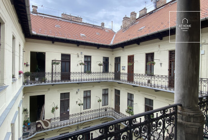 Irodának is alkalmas napfényes lakás kiadó Budapest VI. kerület Diplomatanegyed