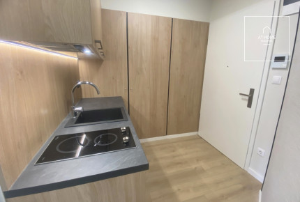 Ground floor studio apartment with private garden in District II, Rózsadomb, Budapest