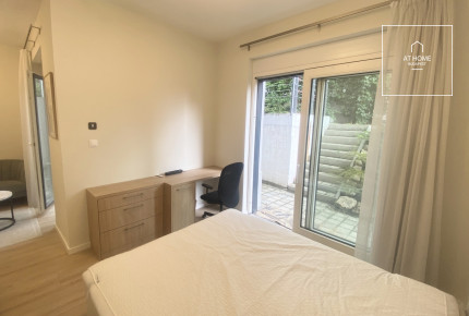 Ground floor studio apartment with private garden in District II, Rózsadomb, Budapest