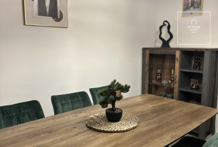 Renovated 80 sqm panoramic-view apartment in District II, Víziváros