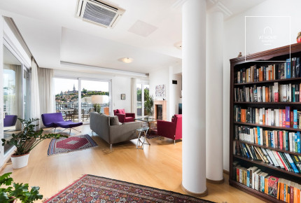 Luxury penthouse apartment for rent in 2nd district Budapest