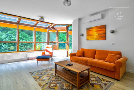 Renovated 2-bedroom ground floor apartment with garden in the 12th district, Kútvölgy