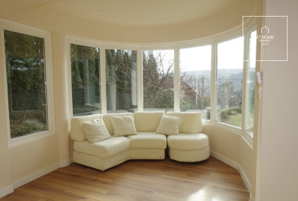 Luxury apartment with private garden for rent Budapest II. district, Rózsadomb