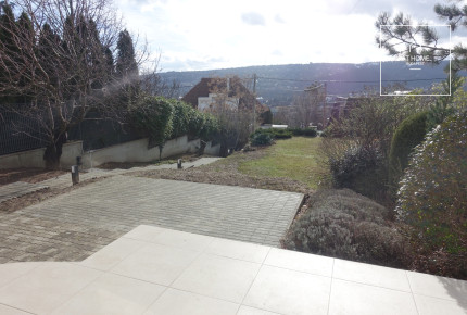 Luxury apartment with private garden for rent Budapest II. district, Rózsadomb