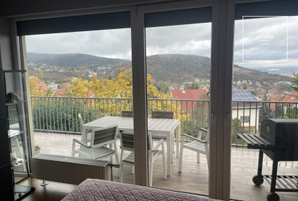 Panoramic 2-Bedroom Apartment in a Green Area – District II, Vérhalom