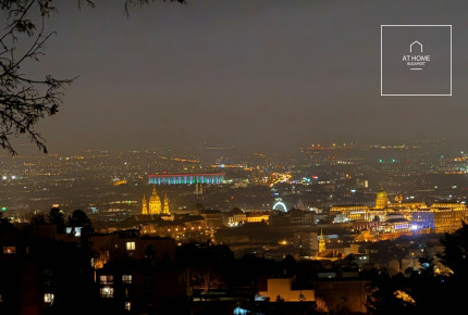 Exkluzív ikerház saját kertrésszel, elképesztő panorámával XII. kerület, Orbánhegy