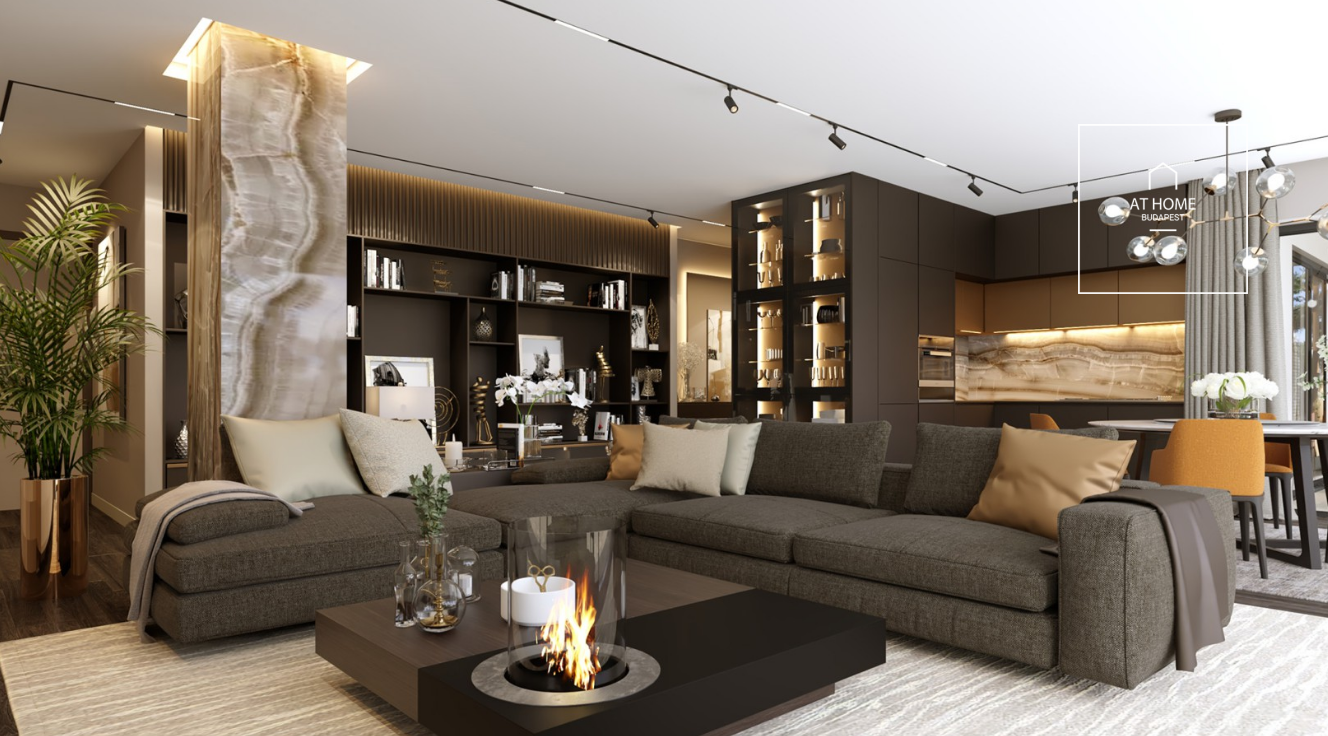 Newly built exclusive luxury apartment in District XI, Gellérthegy