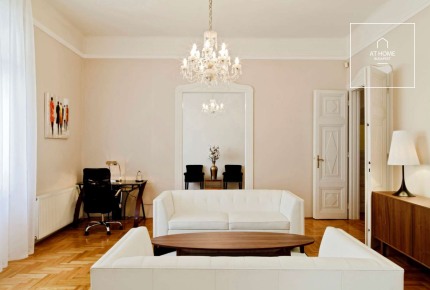 Exclusive 99 sqm two-bedroom apartment with a 3 sqm balcony in Budapest’s 6th District
