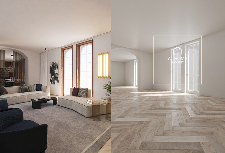 A unique apartment with a historic past for sale in District II, Rózsadomb