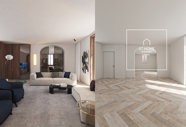 A unique apartment with a historic past for sale in District II, Rózsadomb