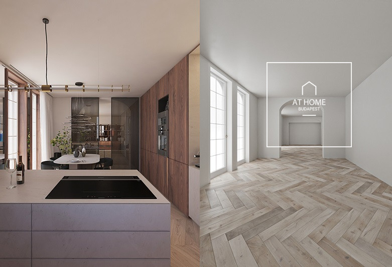 A unique apartment with a historic past for sale in District II, Rózsadomb