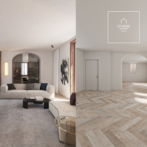 Egyedülálló történelmi múltú kertkapcsolatos lakás eladó  II. kerület, Rózsadomb