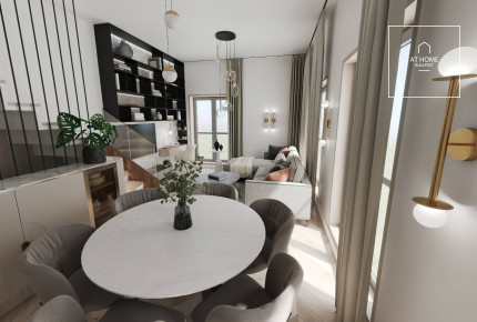 A unique apartment with a historic past for sale in District II, Rózsadomb