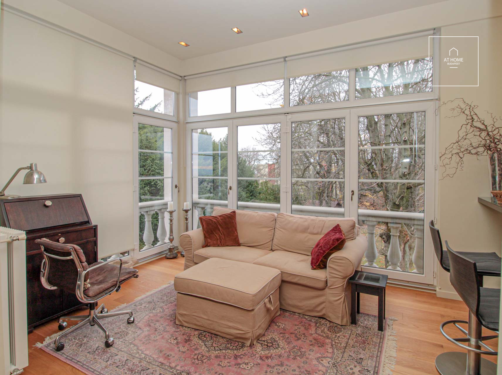 Villa apartment with panoramic view for sale in the 12th district of Budapest, Istenhegy