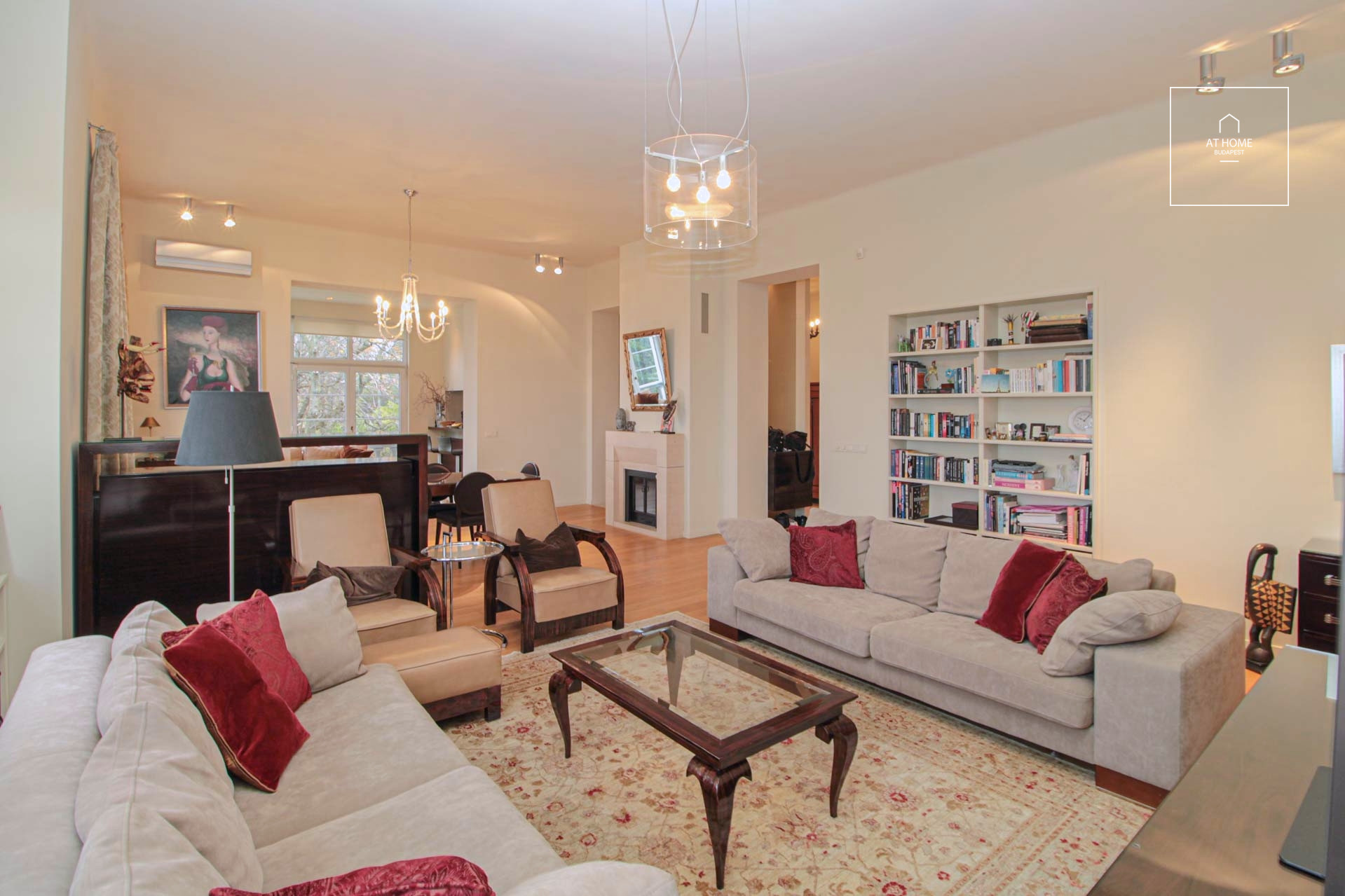 Villa apartment with panoramic view for sale in the 12th district of Budapest, Istenhegy