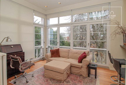 Villa apartment with panoramic view for sale in the 12th district of Budapest, Istenhegy