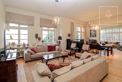 Villa apartment with panoramic view for sale in the 12th district of Budapest, Istenhegy