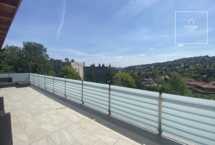 Exkluzív penthouse kiadó Budapest III. kerületében, Újlakon