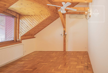 Detached house for rent in Budaörs with panoramic view
