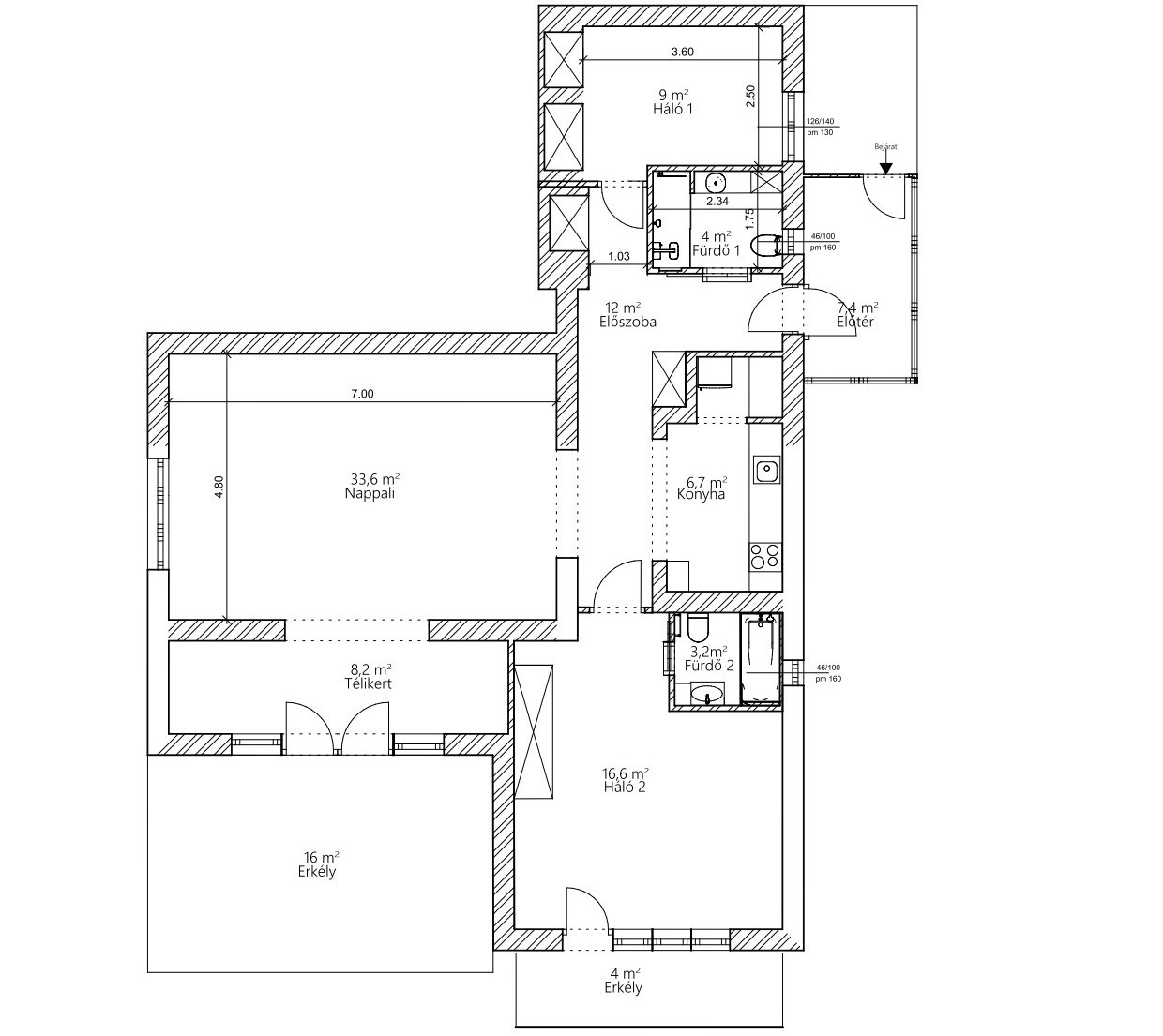 Wonderful apartment for rent Budapest XI. district, Gellérthegy