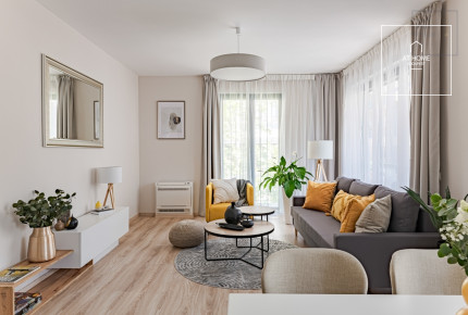 Newly built 1-bedroom corner apartment on the 2nd floor in District XIII, Újlipótváros