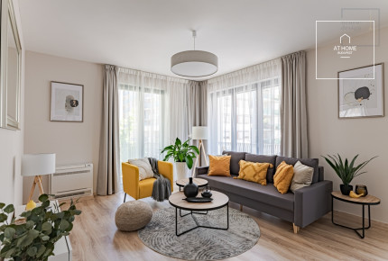 Newly built 1-bedroom corner apartment on the 2nd floor in District XIII, Újlipótváros